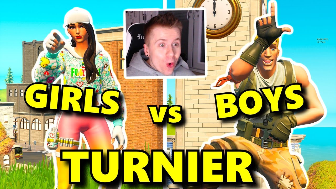 Das MÄDCHEN👧 vs. JUNGS👦 Turnier in FORTNITE !