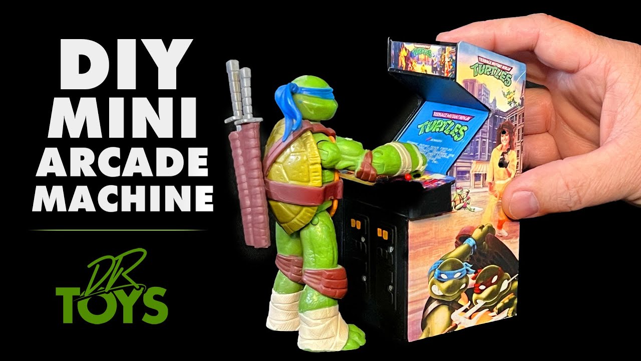 Let's Make A Teenage Mutant Ninja Turtle Mini Arcade Machine