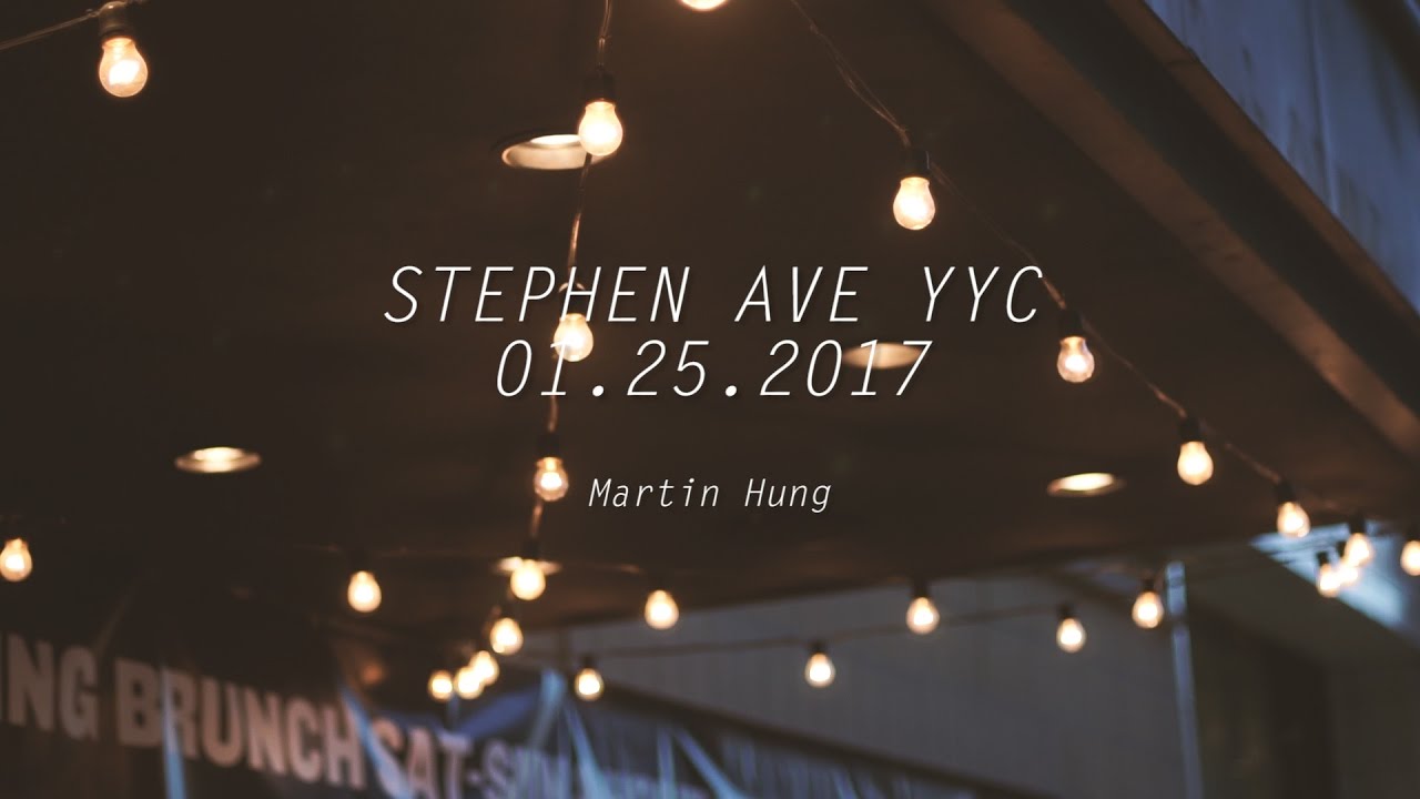 [LIFESTYLE] YYC x STEPHEN AVENUE
