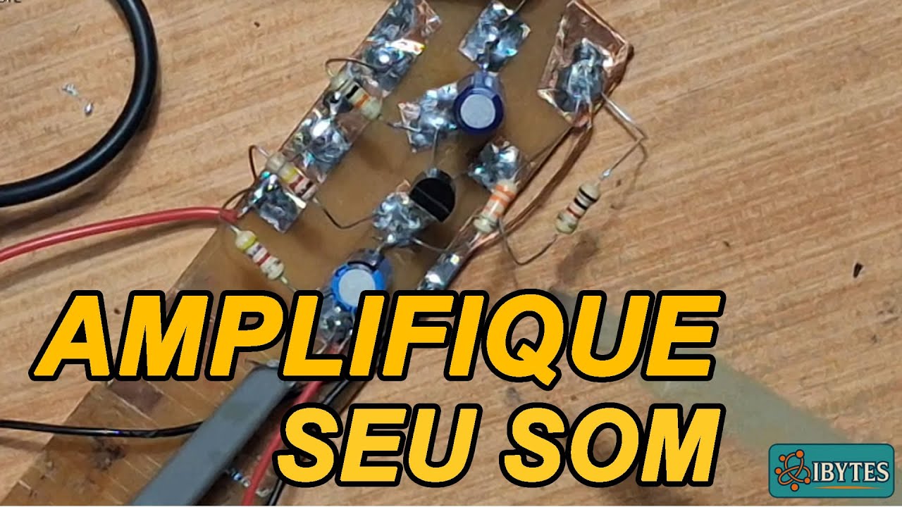 Construa seu Amplificador de Microfone Eletreto Simples com BC548: Guia Completo!