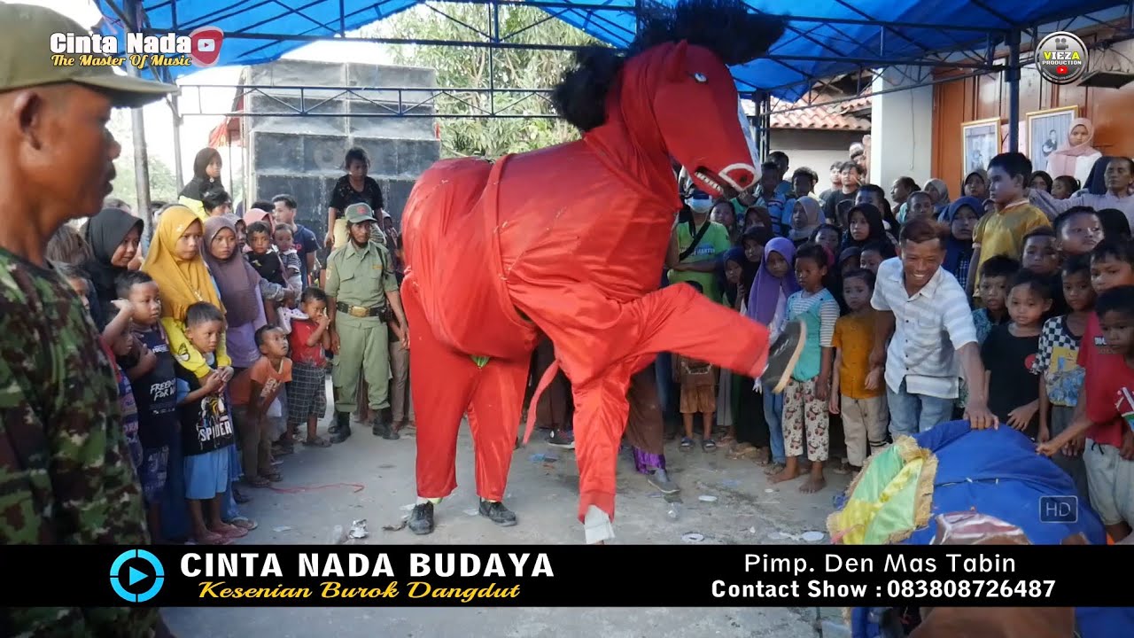 G4N4SSS... MACAN KUDA MERAH TARUNGAN ~ BUROK DANGDUT CINTA NADA BUDAYA SHOW PAMULIHAN  03/07/2022