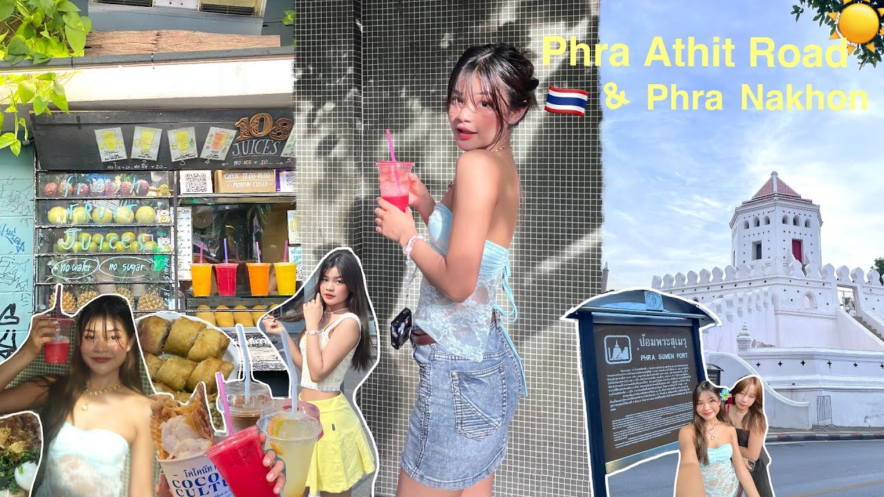 Phra Arhit road | พาเที่ยวย่านพระนคร-ถนนพระอาทิตย์ ได้รูปเยอะมาก ! 🧡🌞