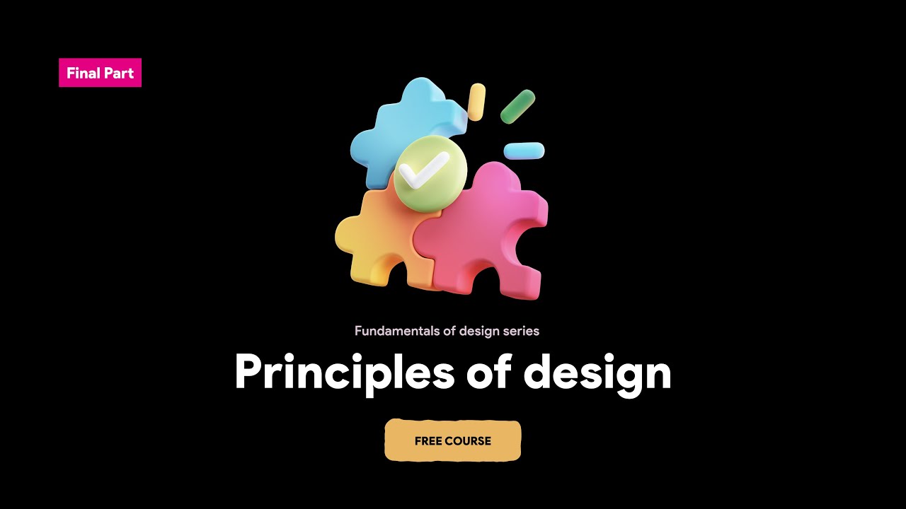 Final take: When to use the different Principles of design?