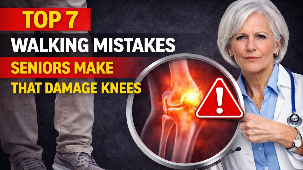 Top 7 Walking Mistakes Seniors Make That Damage Knees