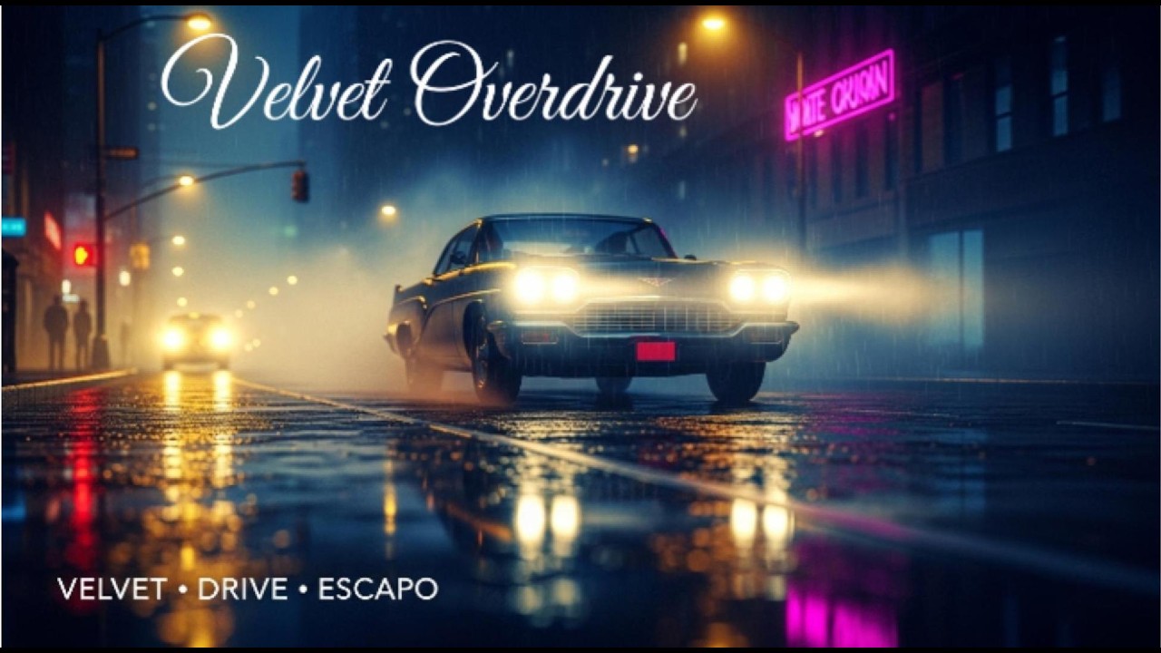Neon Groove - Velvet Overdrive (Clipe Oficial) | A Melhor Música Para Dirigir à Noite