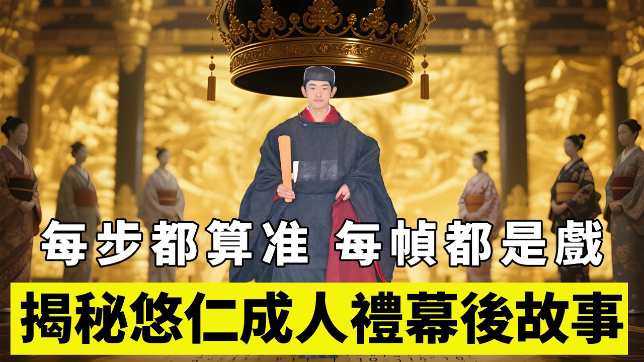 揭秘悠仁親王成人禮幕後的真實故事：每步都算准，每幀都是戲