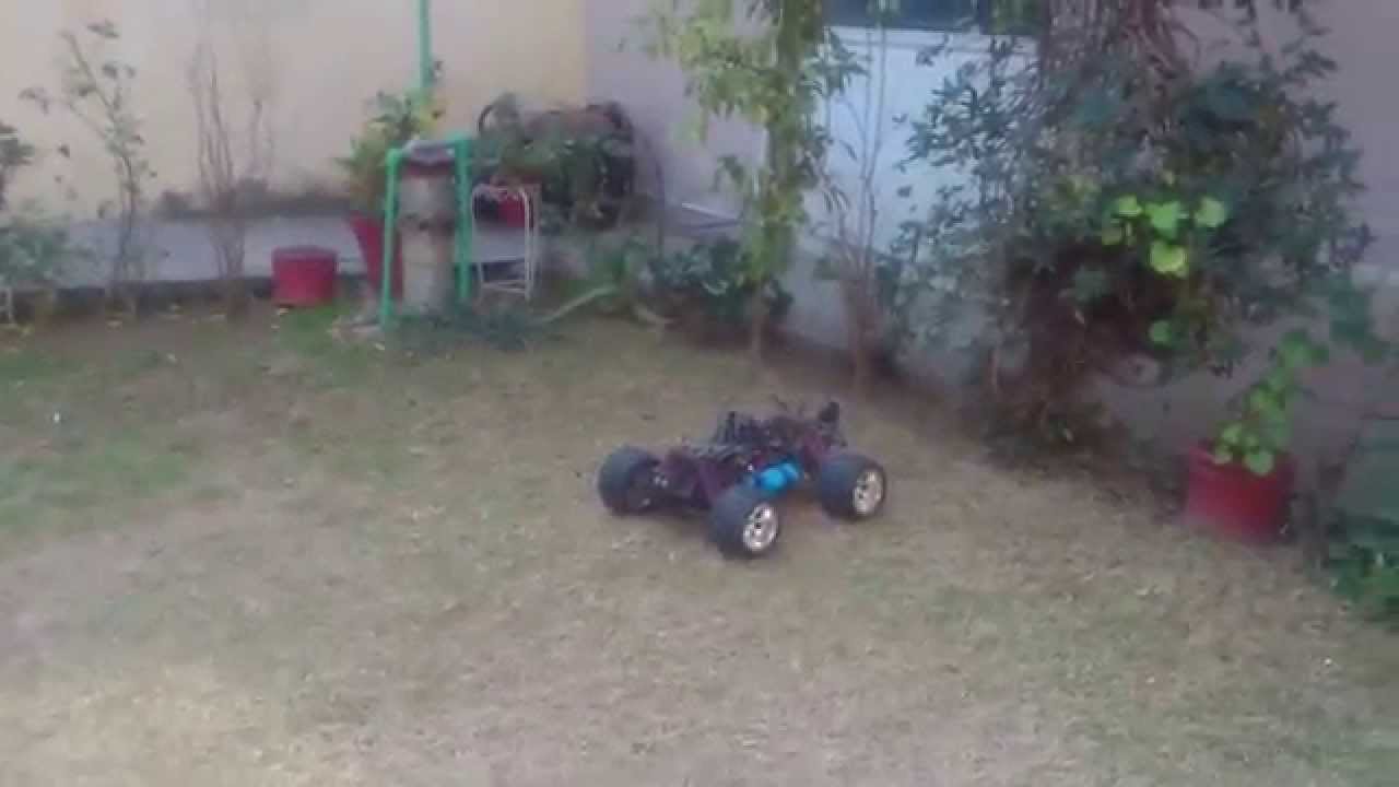 HPI Savage X brushless Monster Truck! Outrunner brushless Heli-motor 1700kv 5s A123