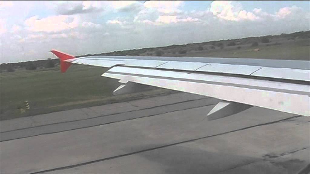 Take-off from Zaporizhzhya Взлет из аэропорта Запорожья