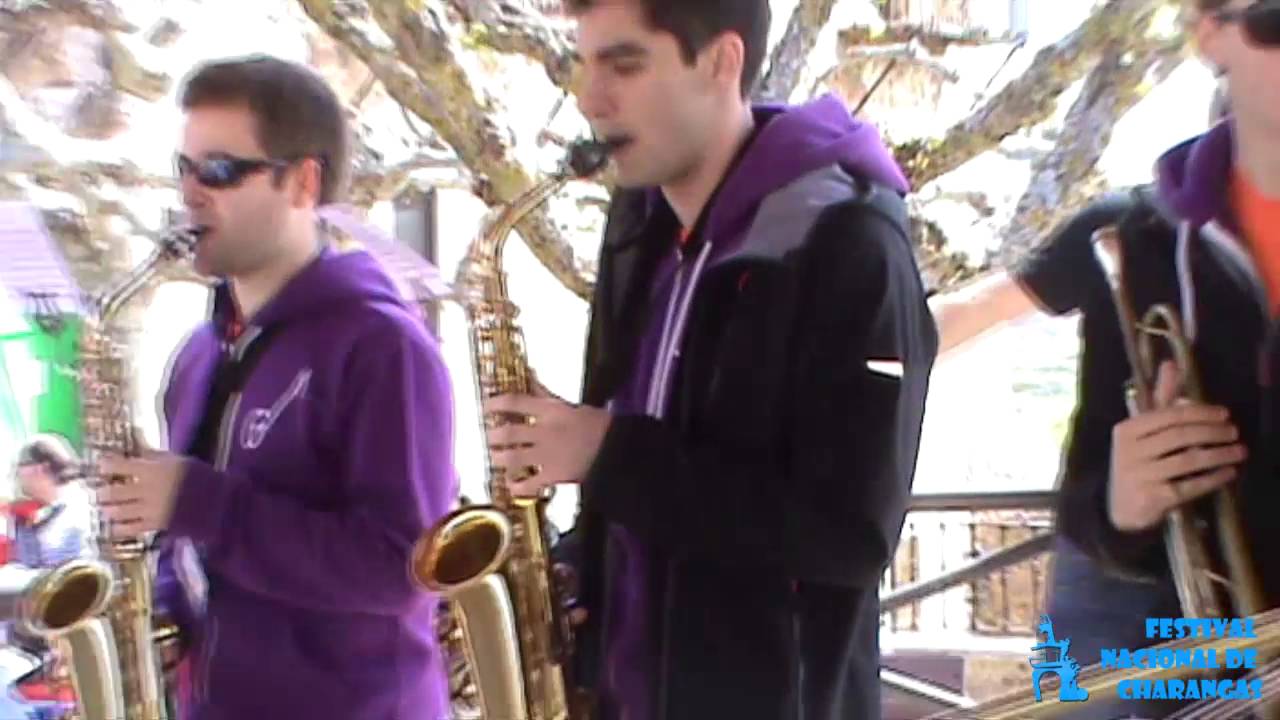 Gazte Txaranga de Navarra en el Festival Nacional de Charangas
