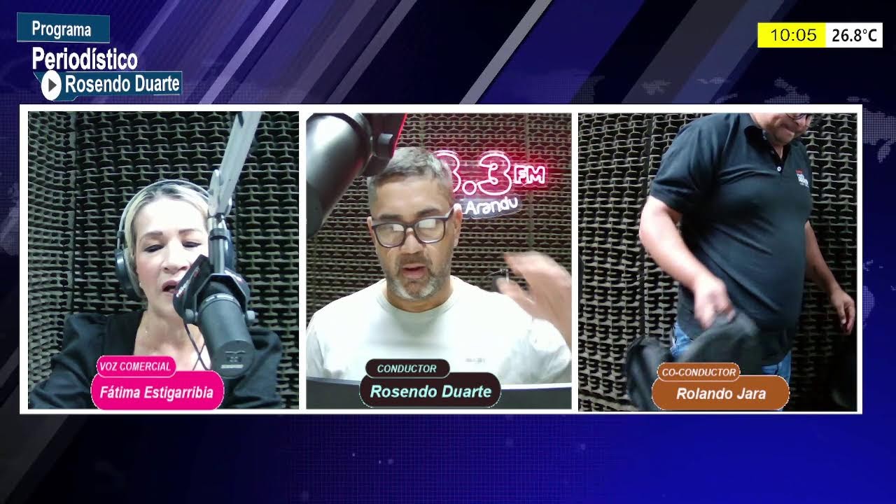 PROGRAMA PERIODISTICO DE ROSENDO DUARTE