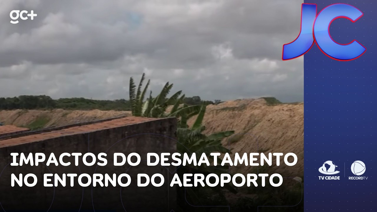 Derrubada da área verde no entorno do aeroporto gera transtornos à população | Jornal da Cidade