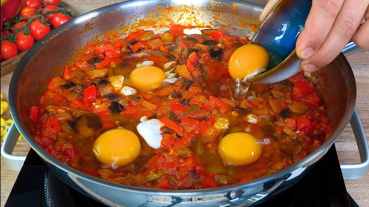 Я беру баклажаны и яйца. Простой и вкусный рецепт баклажанов!