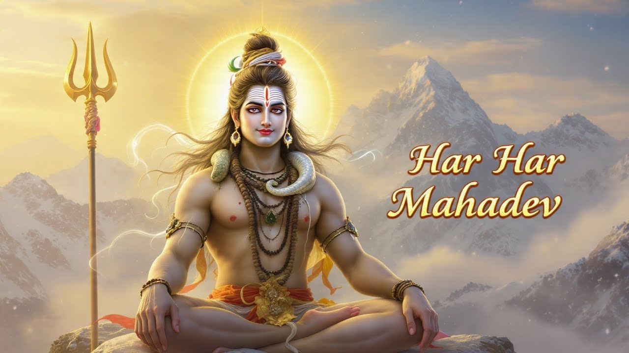 Har Har Mahadev | Mahadev Bhajan | Calm & Powerful Shiva Chant