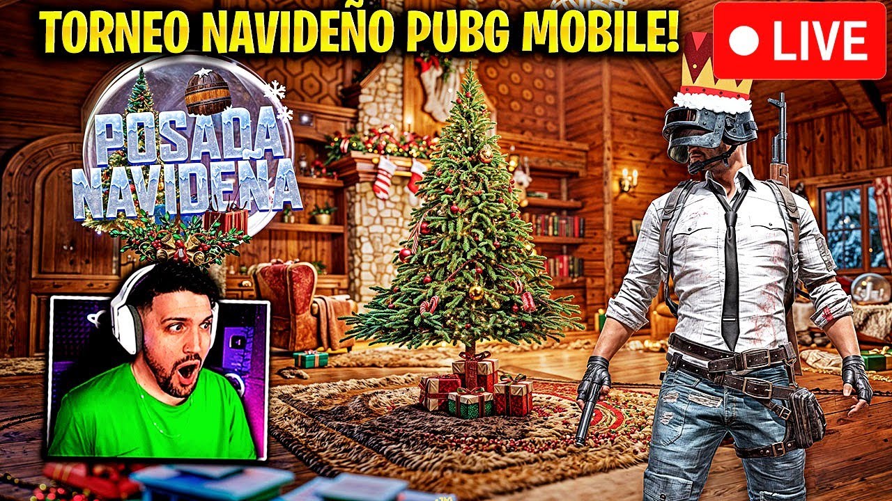 TORNEO de STREAMERS NAVIDEÑO en PUBG MOBILE 3.5! - LUPOWER