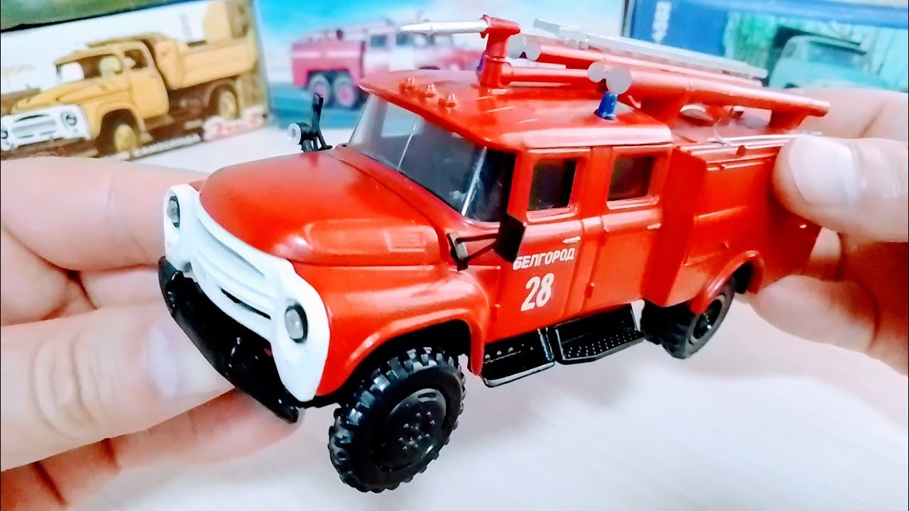 ЗИЛ -130 АЦ-40 конверсия  из 90 - х в масштабе 1-43