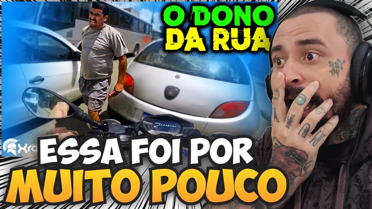 Quase Deu MUITO Ruim! OS MAIORES SUSTOS DE MOTO da Internet 😱
