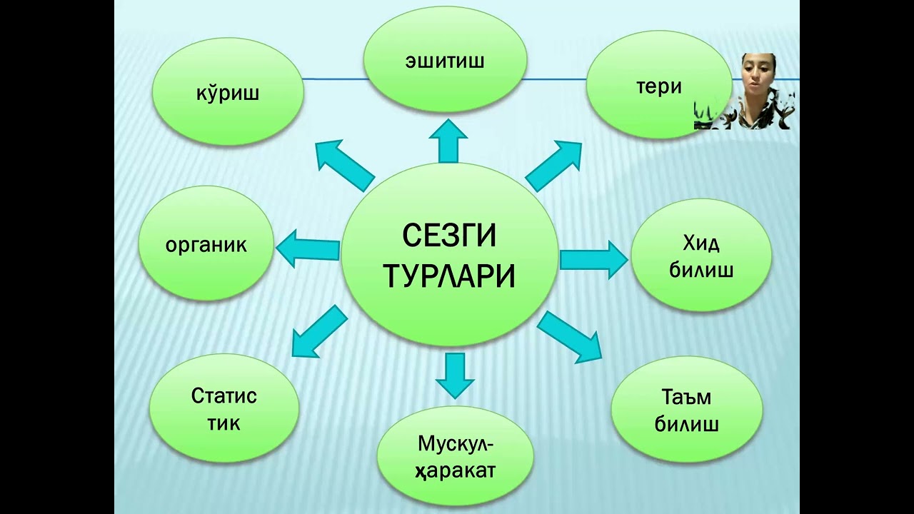 Umumiy psixologiya fanidan Sezgi mavzusida videodarsi