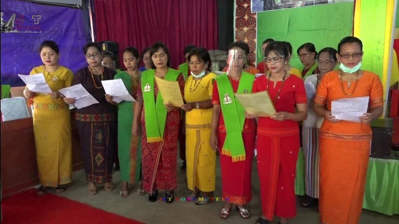 Pujian PWGT Jem.Rantelemo pada Peneguhan Pdt.Ernawati Kombong,S.Th
