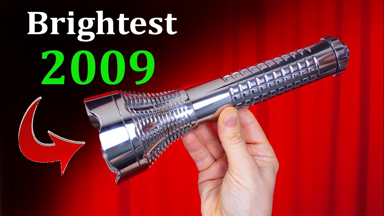 2009 vs 2026 World's Brightest Flashlights