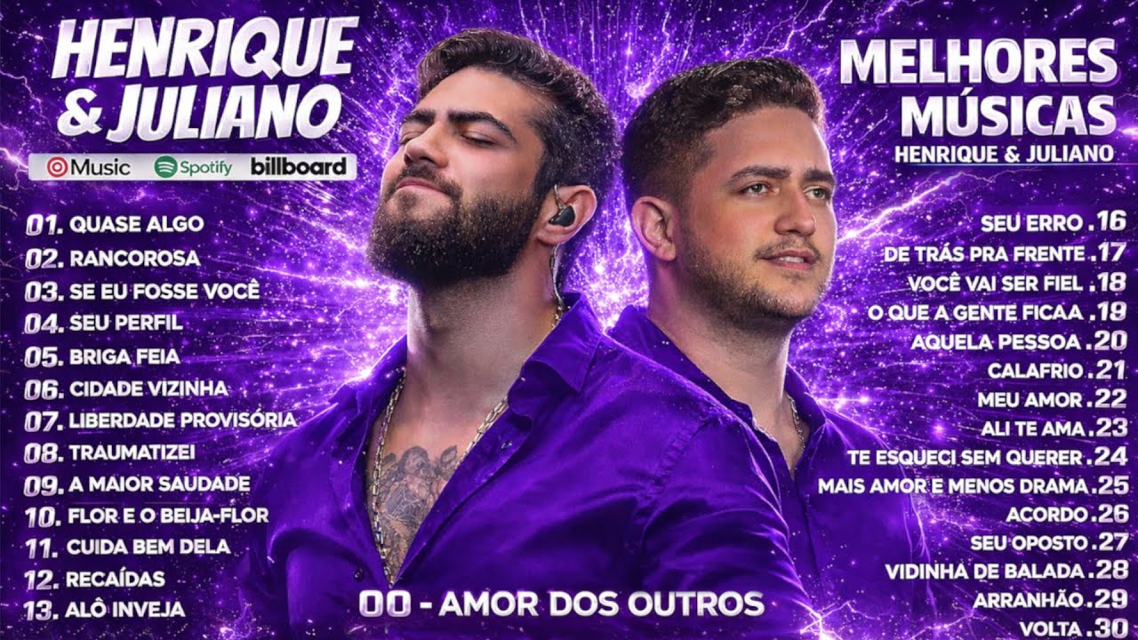 Henrique e Juliano 2026 Letra ~ As Mais Tocadas Do Henrique e Juliano 2026 ~ Top Sertanejo 2026