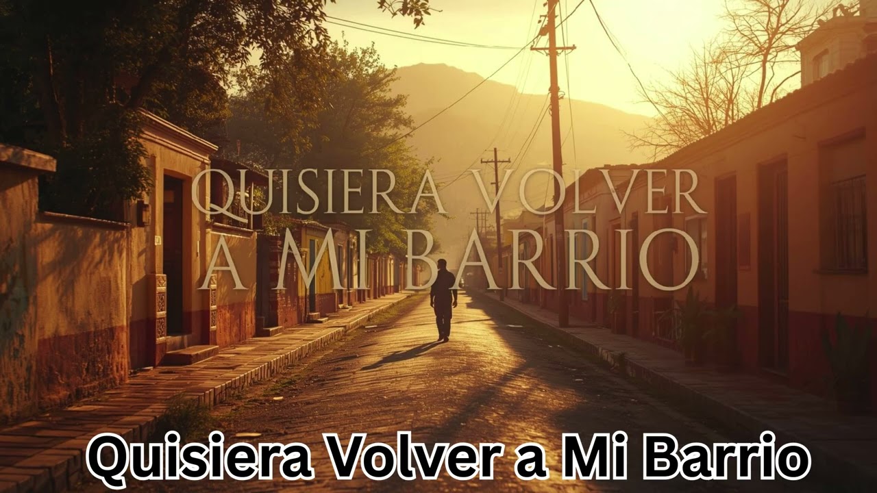 Quisiera Volver a Mi Barrio 🏡 | Canción Mexicana Nostálgica de Recuerdos | LINDA CANCIONES DE MÉXICO