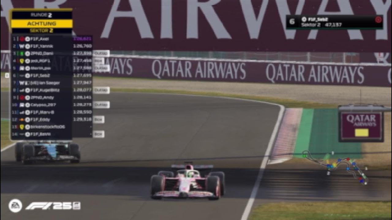 F1 25 / F1F Liga / Season 3 / Qualifying / Großer Preis von Japan