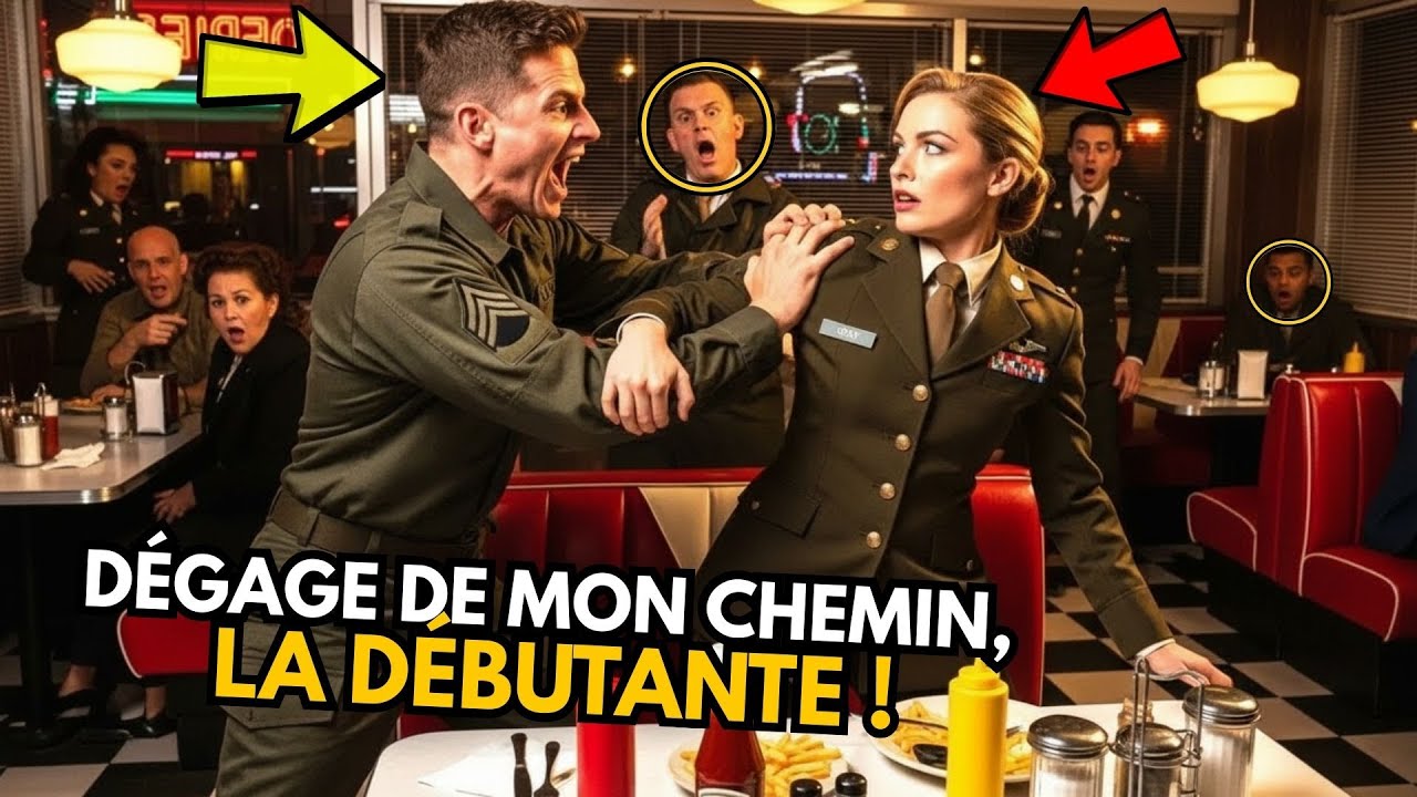 Il la pousse au mess, sans savoir qu'elle est Général.
