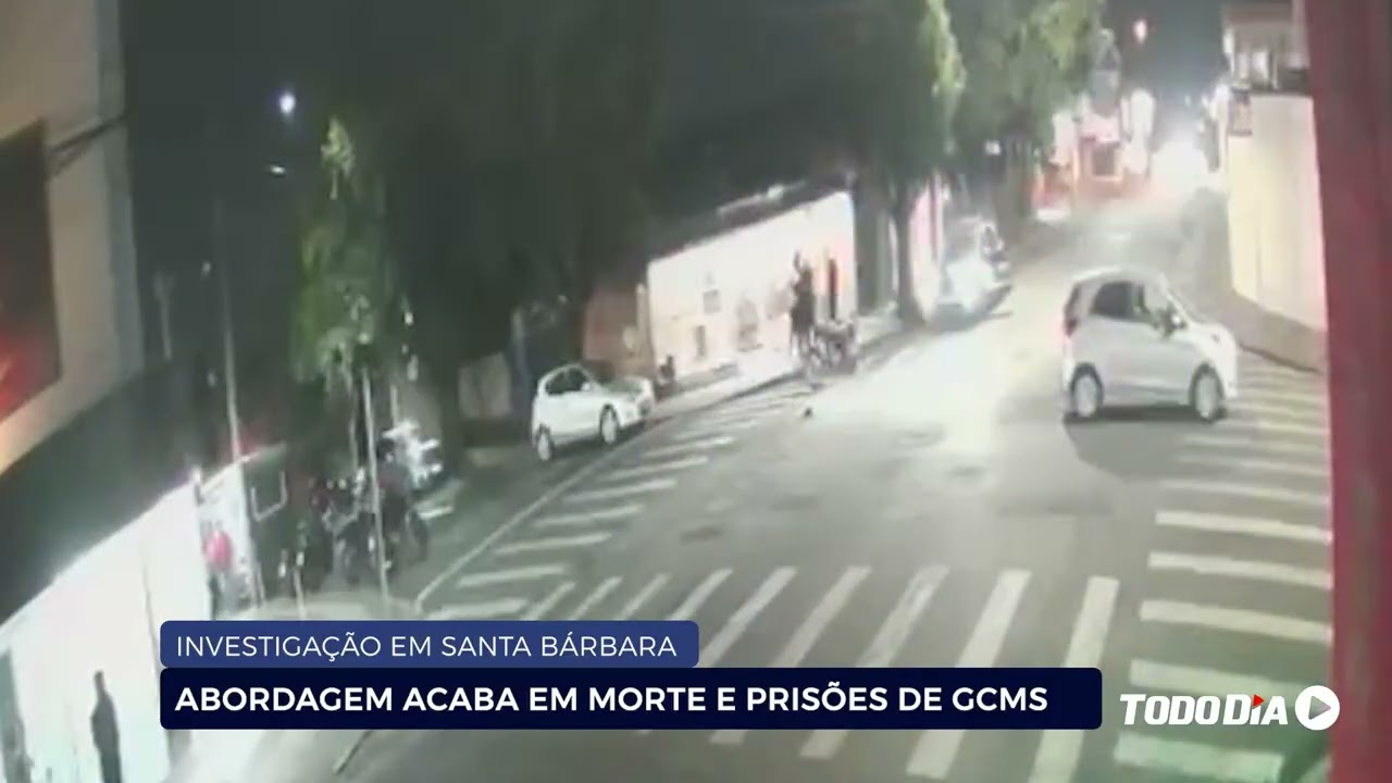 INVESTIGAÇÃO EM SANTA BÁRBARA: ABORDAGEM ACABA EM MORTE E PRISÕES DE GCMS