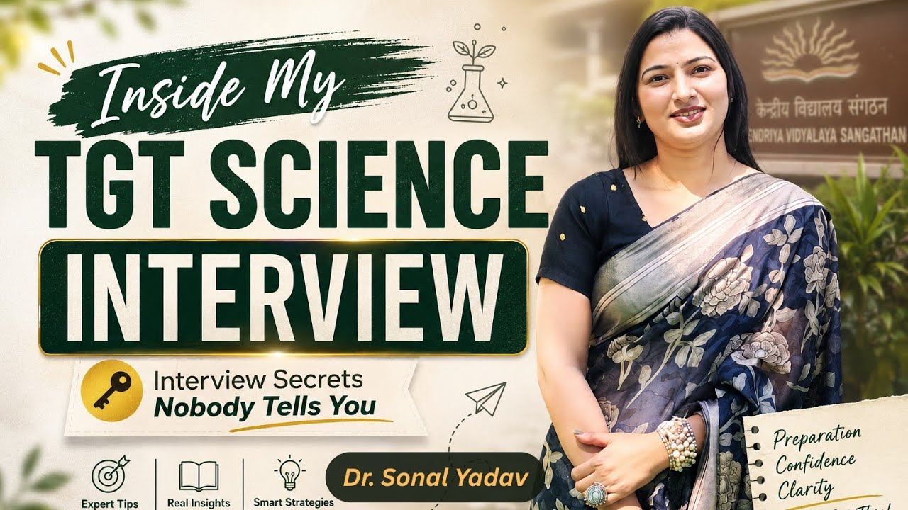KVS TGT SCIENCE INTERVIEW 2026|KVS NVS TGT SCIENCE|MOCK INTERVIEW|KVS INTERVIEW PREPARATION #kvs
