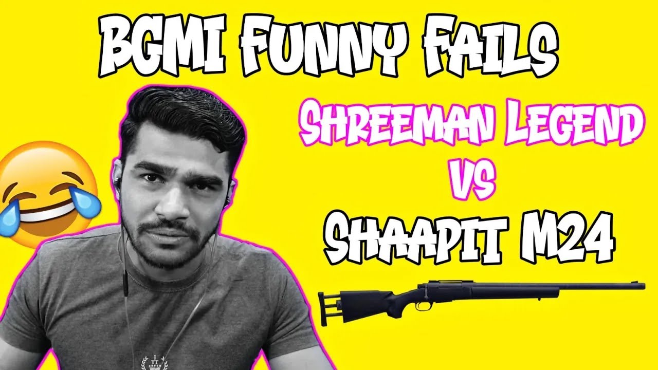 Shreeman Legend BGMI Funny Fails