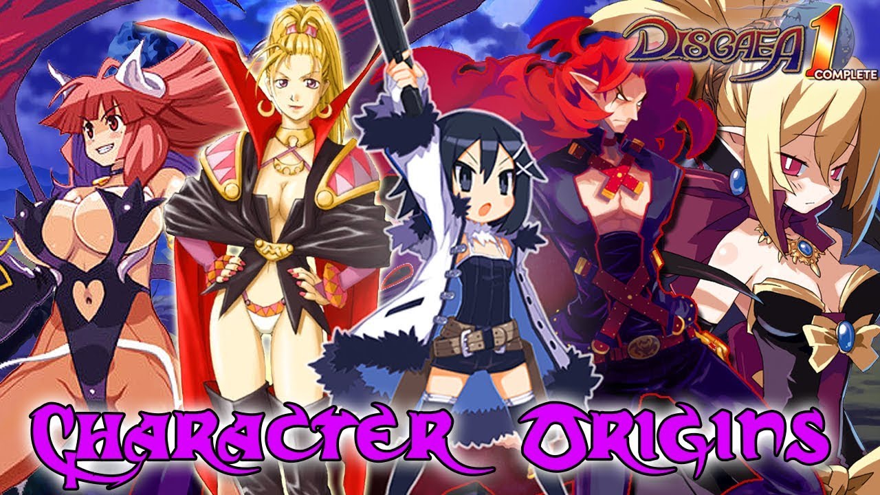 Disgaea 1 Complete - Bonus Character Origin Stories