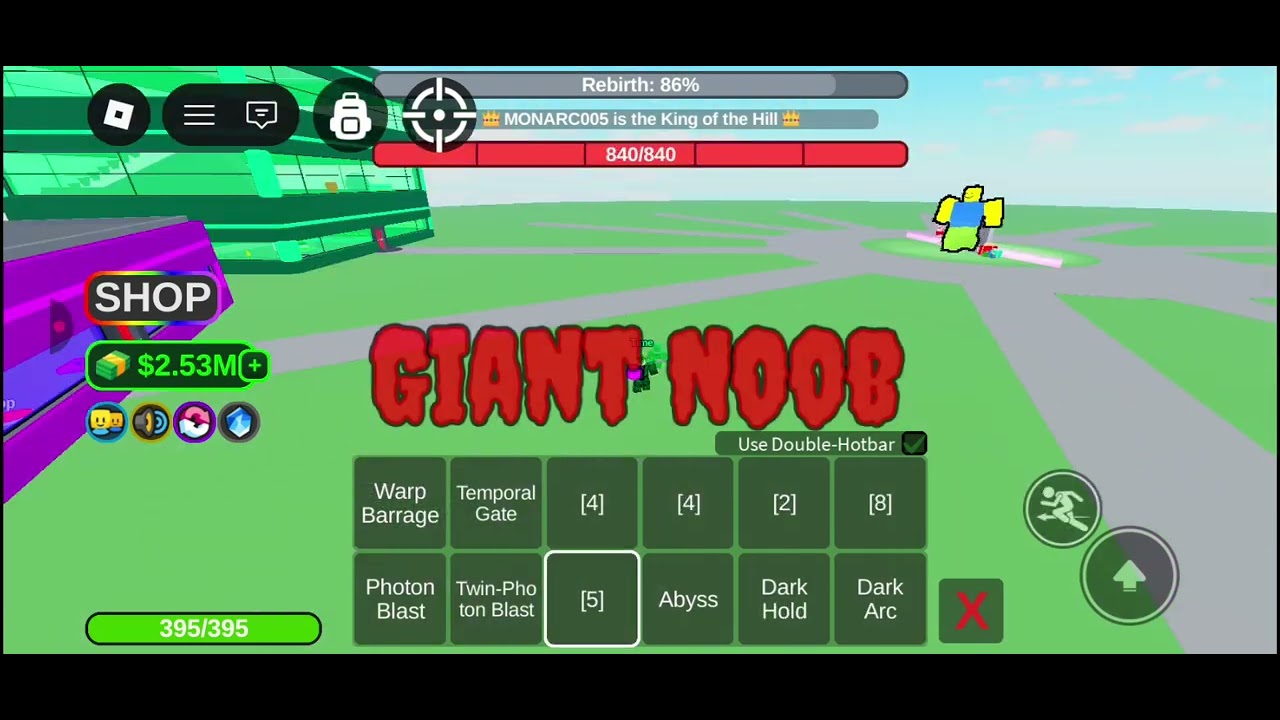Elemental powers tycoon gameplay again.