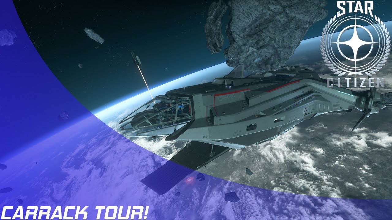 Star Citizen: Anvil Carrack Tour!