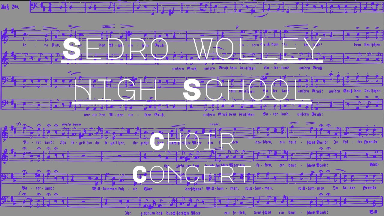 Sedro Woolley High School Performing Arts Center - Choir Concert