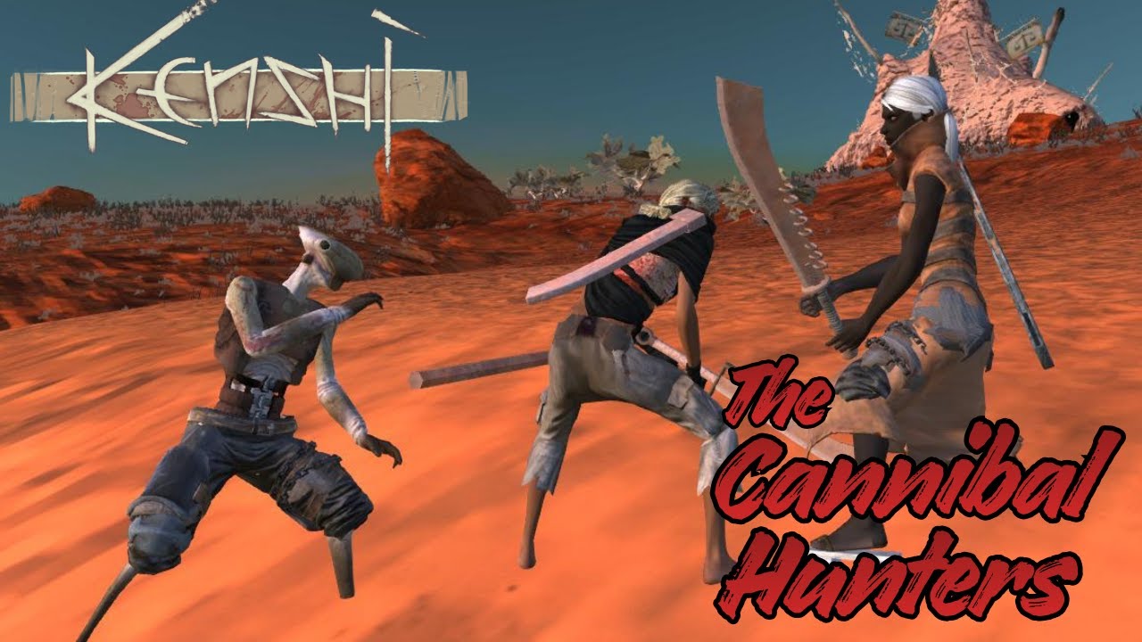 The Cannibal Hunters - The New Survivoirs - Permadeath Kenshi (Live Stream)