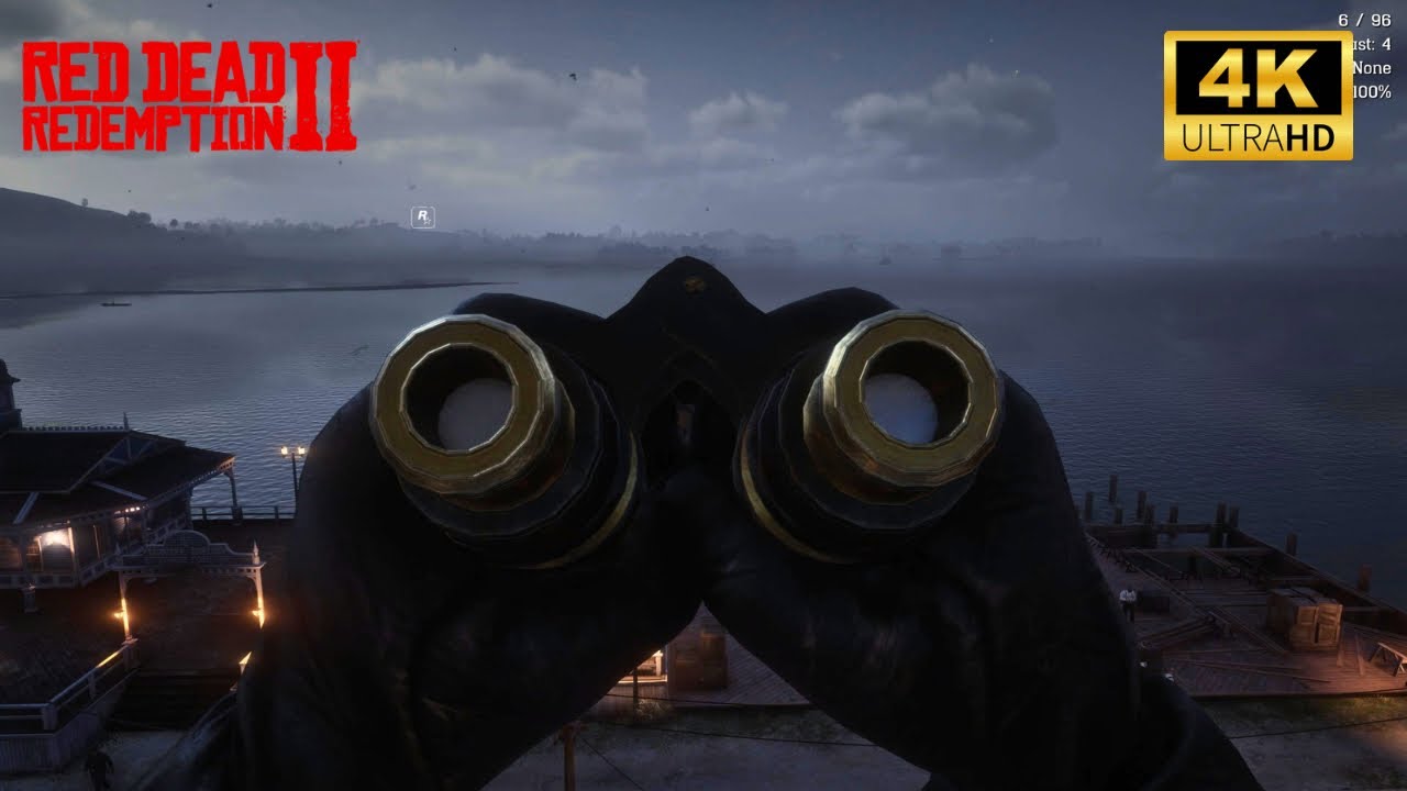 Blackwater Binocular View | Red Dead Redemption 2 (PS5 4K)