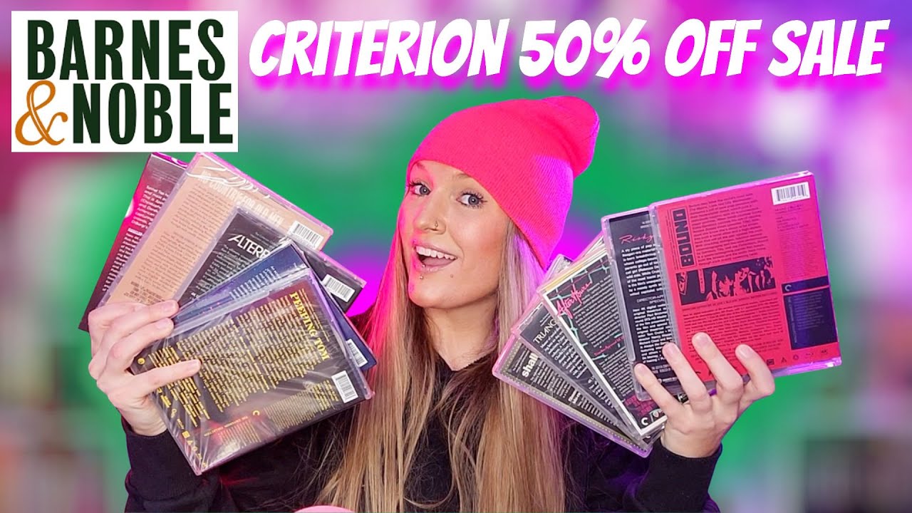 Скидка 50% на товары Criterion и рекомендации | Ноябрьская распродажа Barnes & Noble