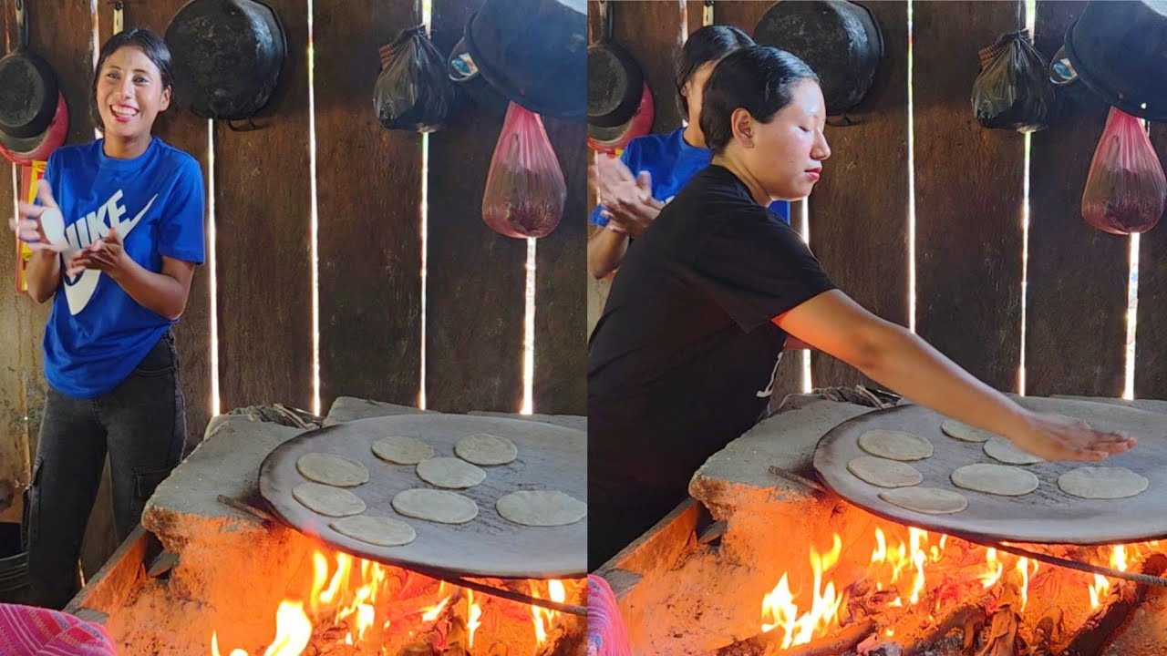 Haciendo tortillas, Asi tortea Norma todos los dias 
