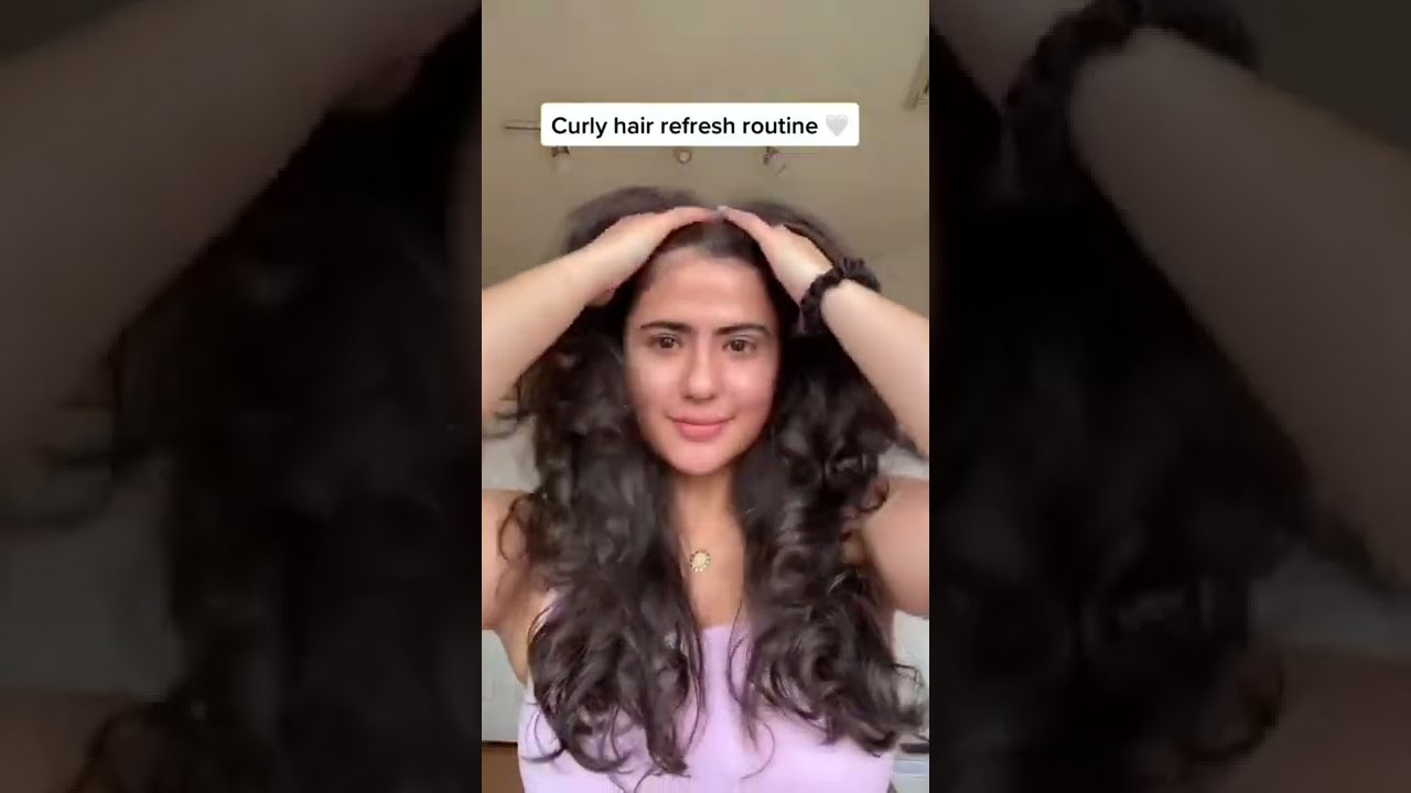 Curly hair refresh routine | Victoria Gabriela