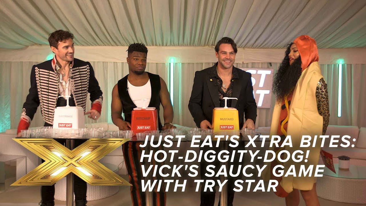 Hot-diggity-dog! Max tries to sabotage Vick's saucy game with Try Star| Just Eat's Xtra Bites