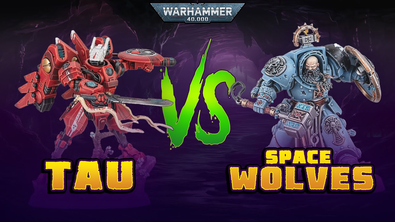 Tau vs Space Wolves: A Warhammer 40k Battle Report | 10th Edition 2000pts