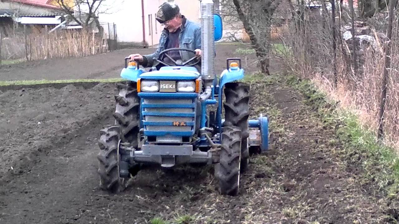 ISEKI 1610F + Rotavator