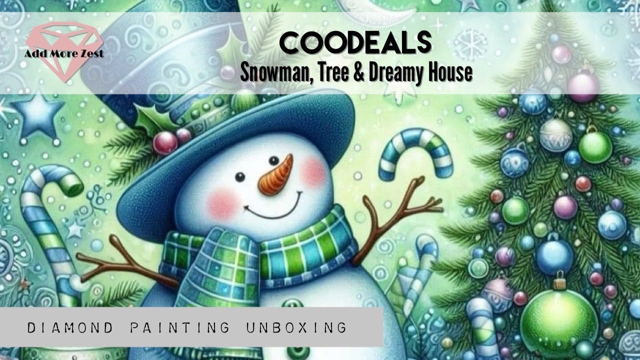 Diamond Painting Unboxing | CooDeals