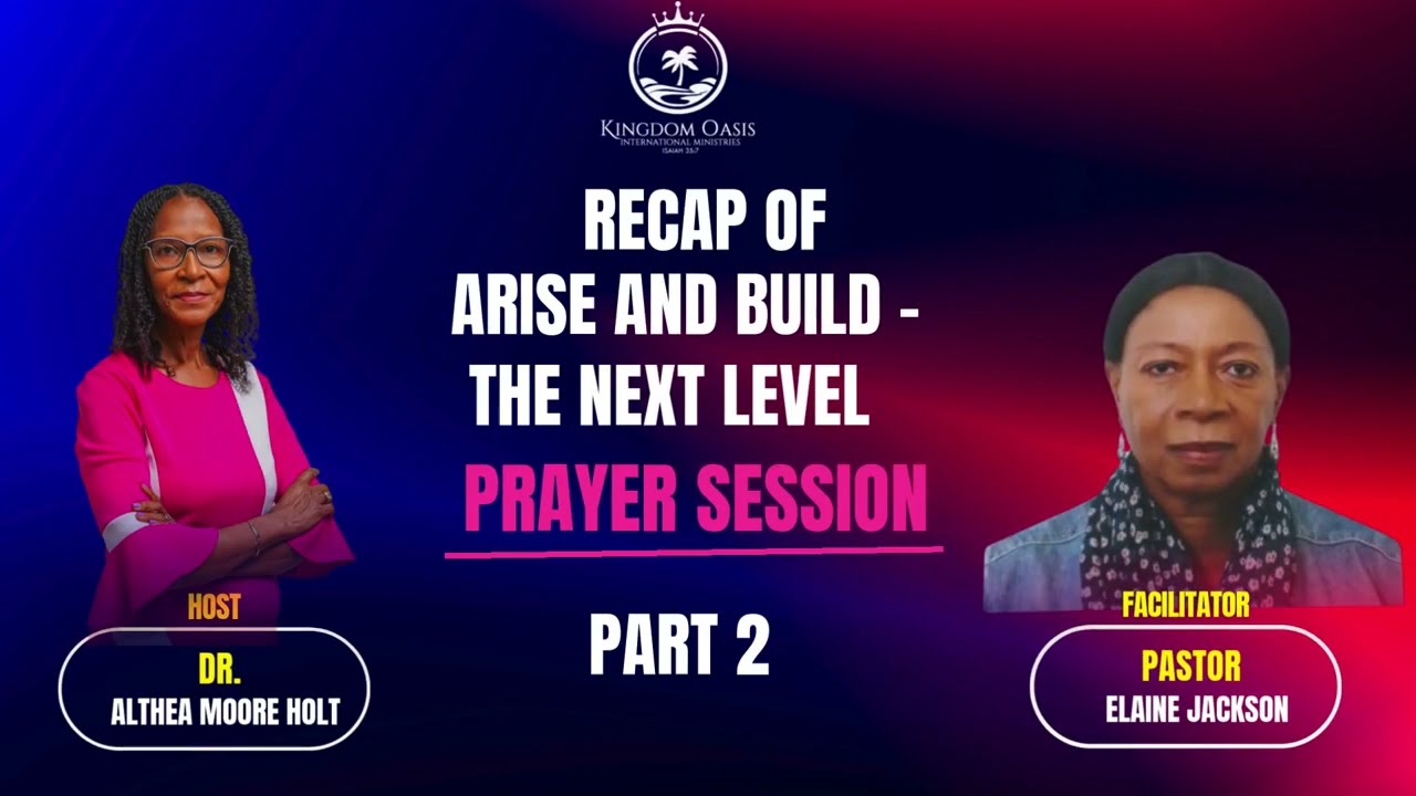 Prayer session recap Prt 2 : Prayer of Adoration