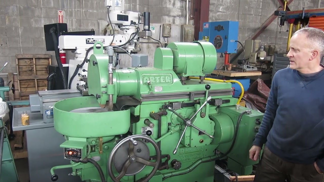 Arter A-12 Rotary Magnet Surface Grinder @ Mullin Machinery of NJ