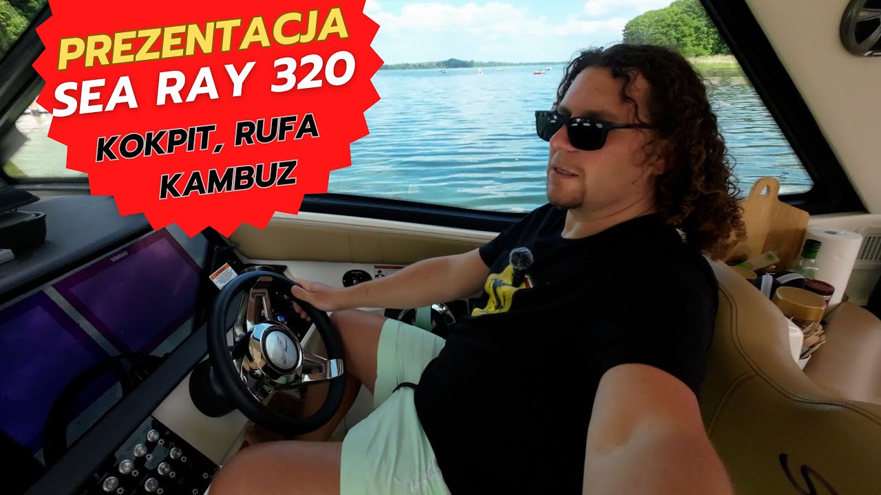Prezentacja jachtu SEA RAY 320,   model 2017-2024
