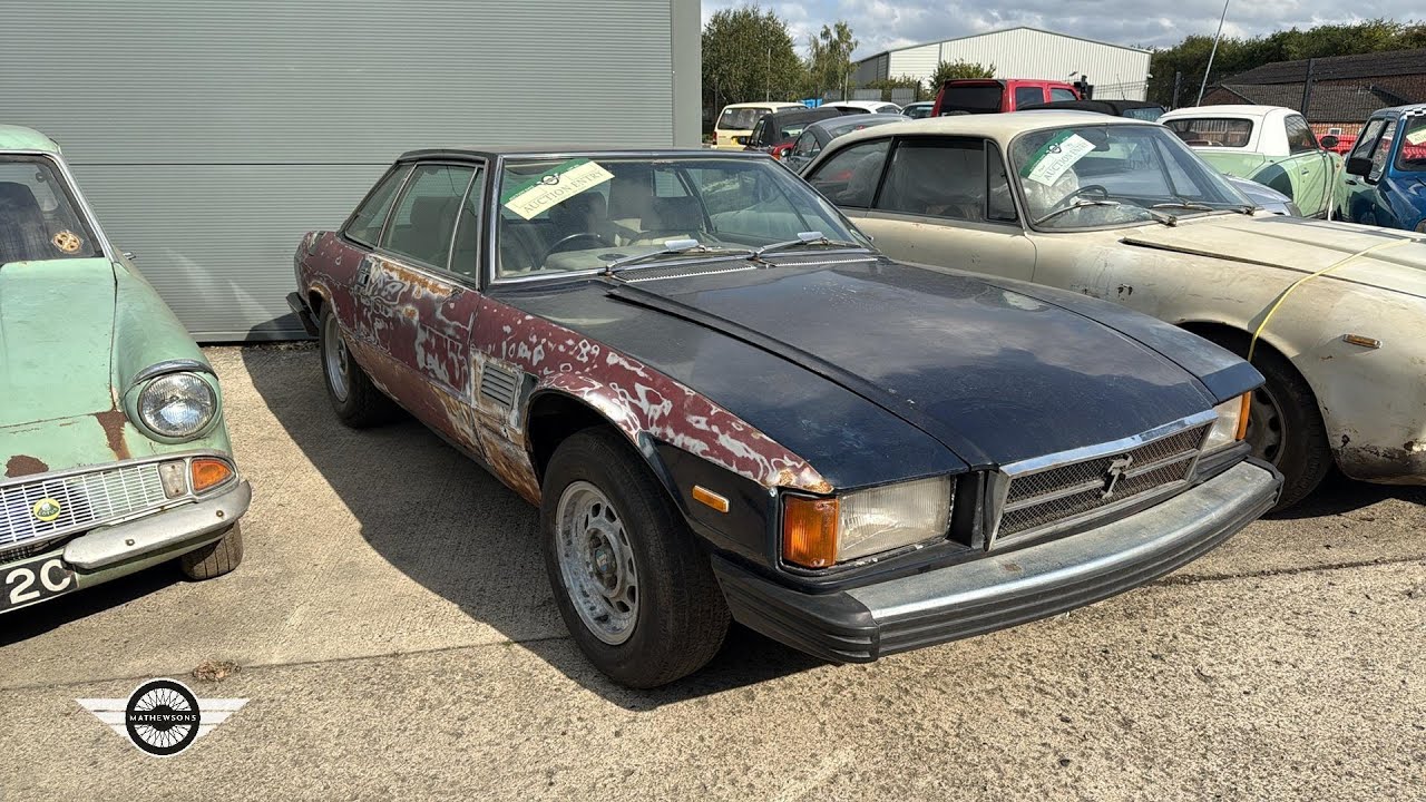 1978 DETOMASO | MATHEWSONS CLASSIC CARS | AUCTION: 3, 4 & 5 SEPTEMBER 2025
