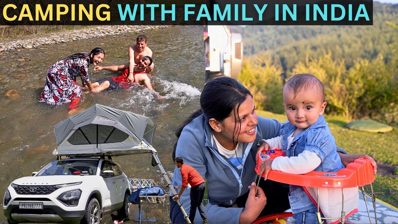Relax group camping in JAI Valley ⎜jammu & kashmir⎜rain camping ⎜solo camping⎜cooking@Chefbhanu1