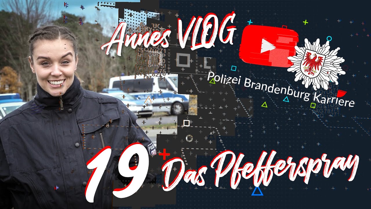Annes VLOG -  19 Das Pfefferspray // POLIZEIKARRIERE