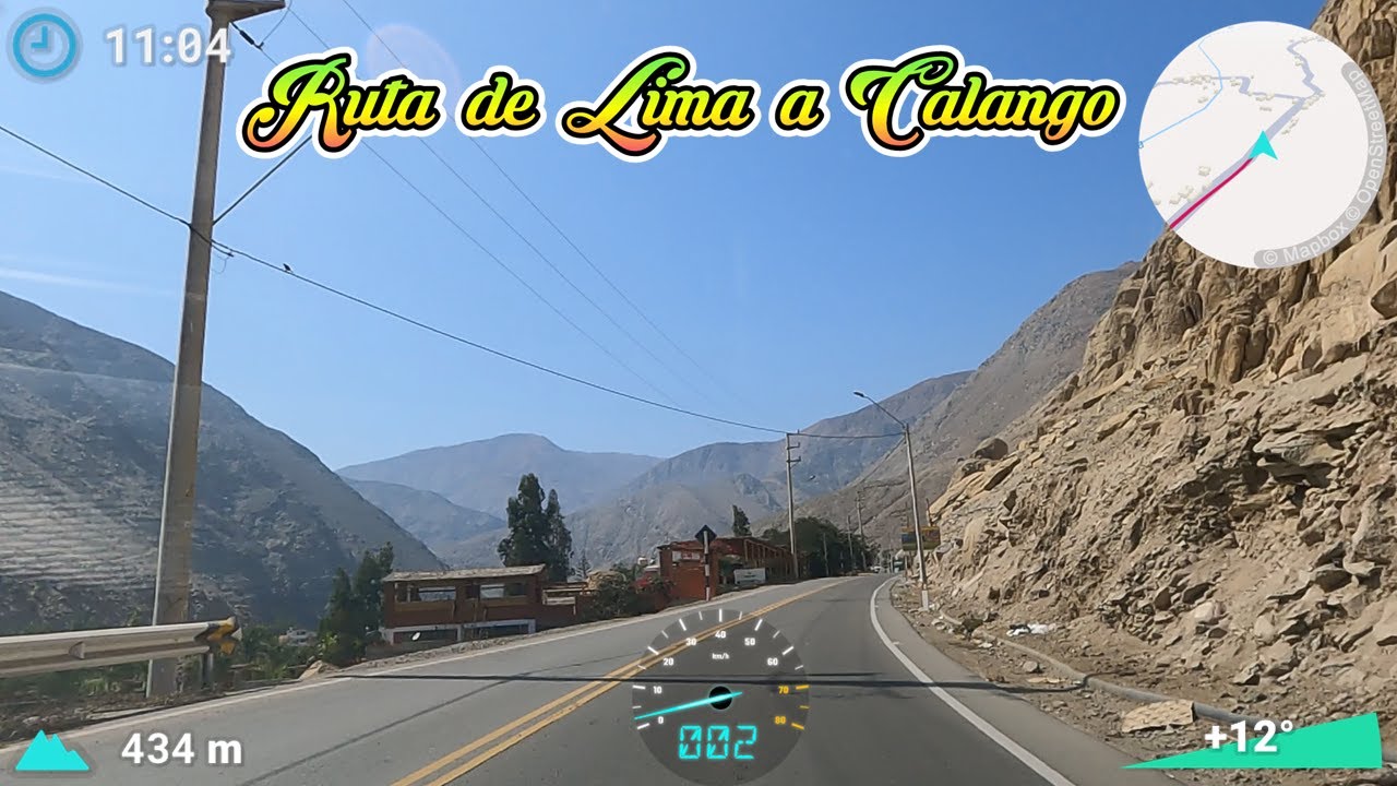 Ruta de Lima a Calango buen lugar con sol en pleno invierno limeño a solo 2 horas de Lima